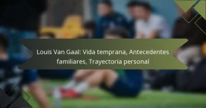 Louis Van Gaal: Vida temprana, Antecedentes familiares, Trayectoria personal